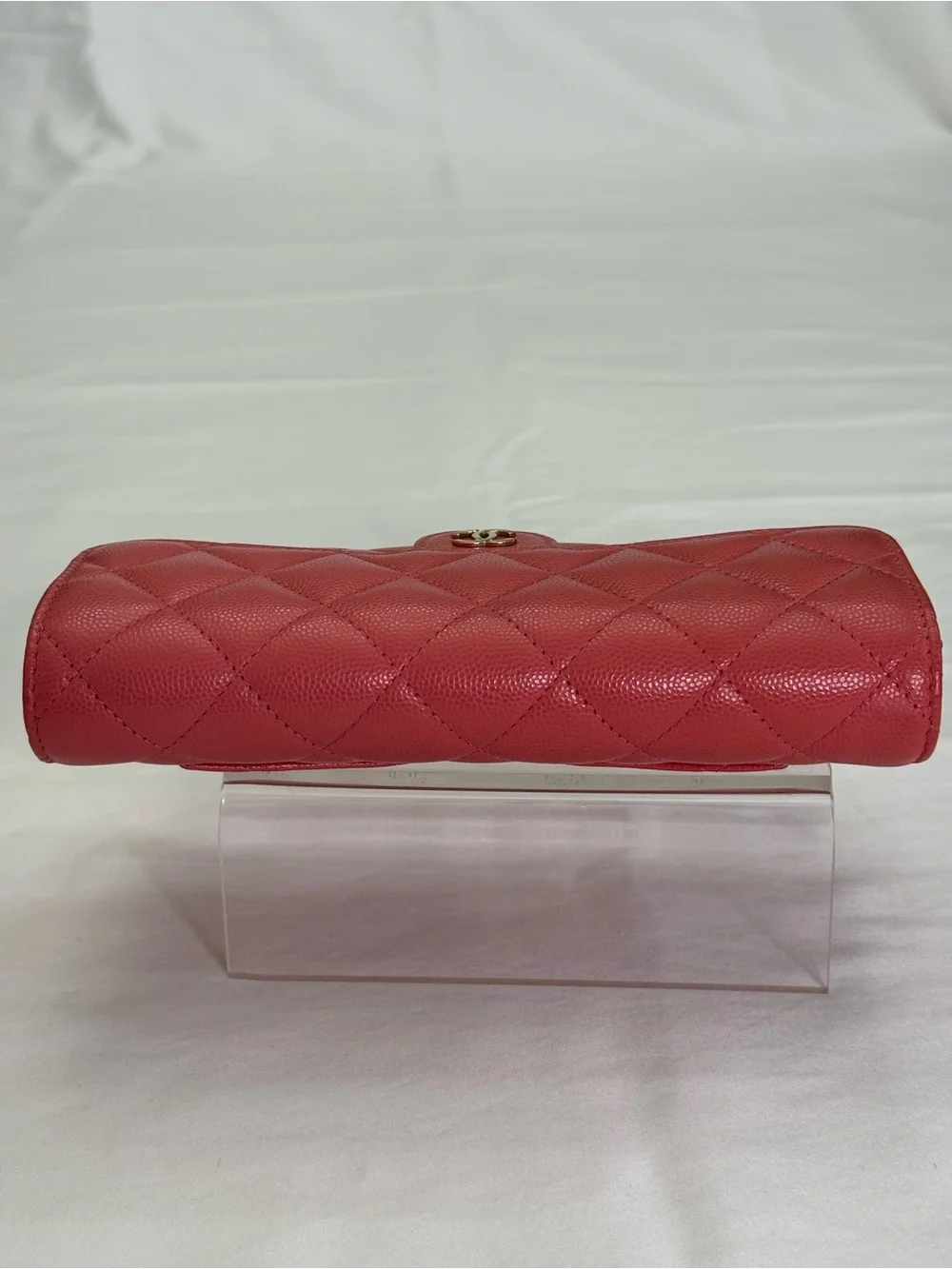CHANEL Quilted Long Flap Wallet